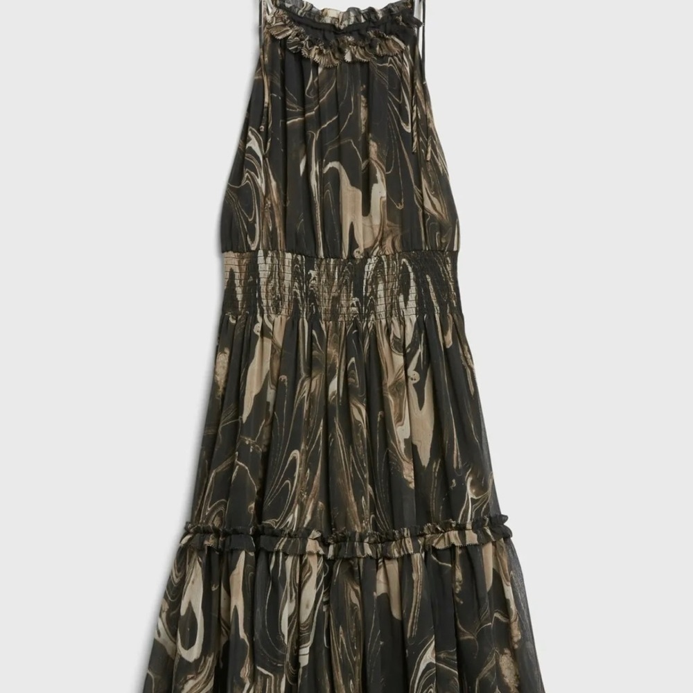 Banana Republic Halter Mini Dress Marble - Picture 4 of 13